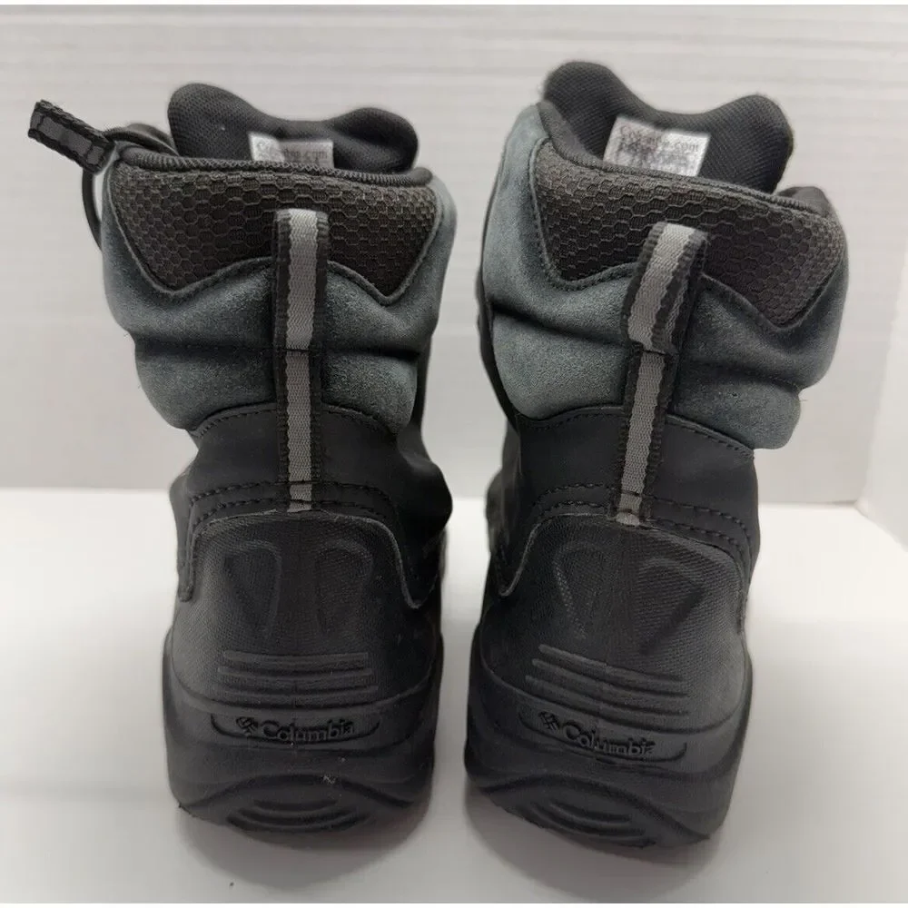 Columbia Bugaboot Snow Boots Kids Size 3 Black 200 Grams Insulated Waterproof‎